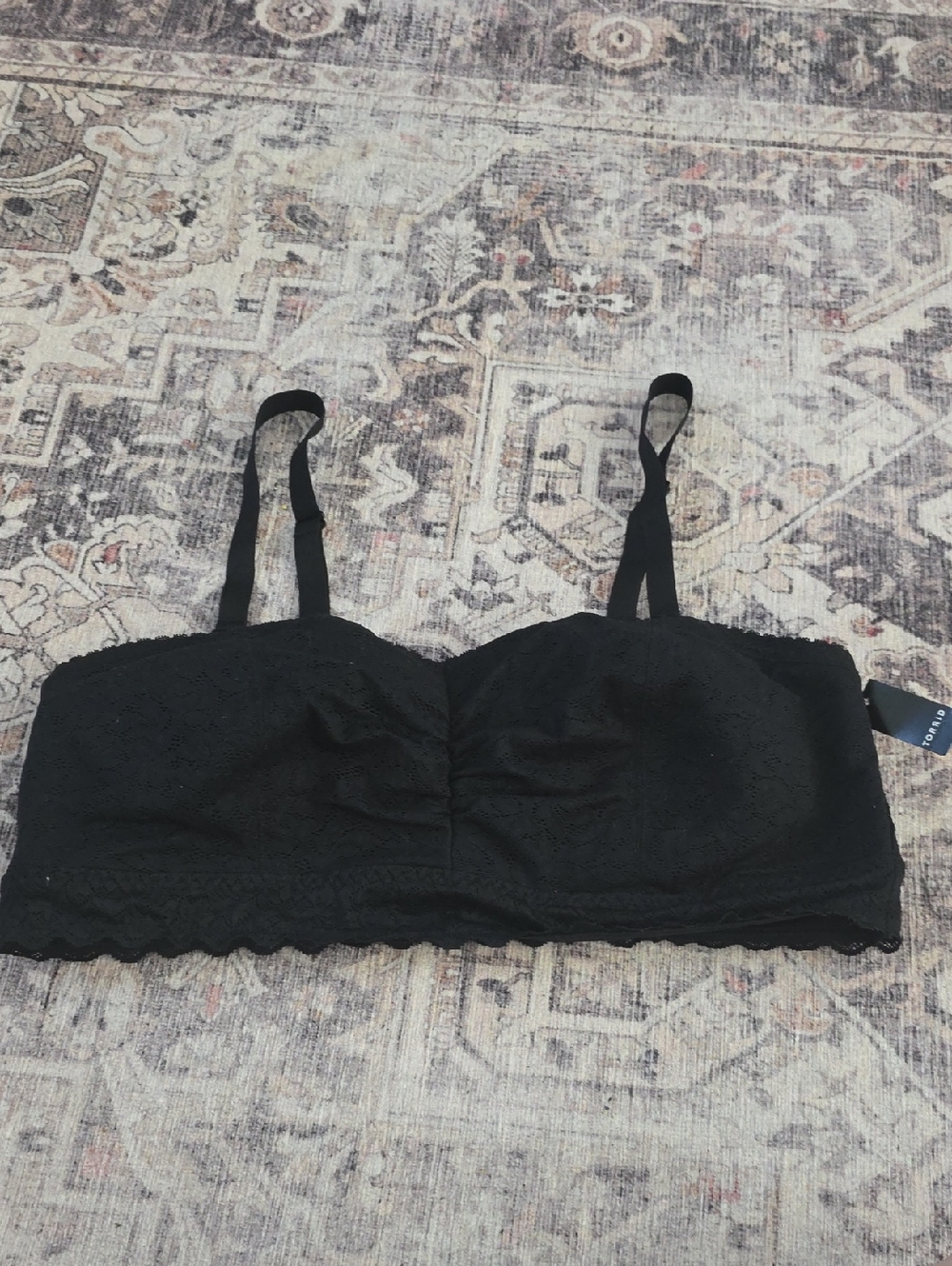 Black Lace Bralette - Women's Intimates